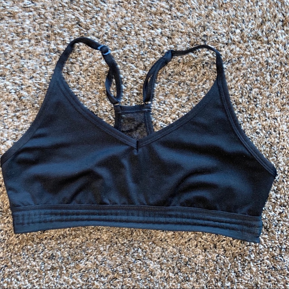 Pink Sports Bra